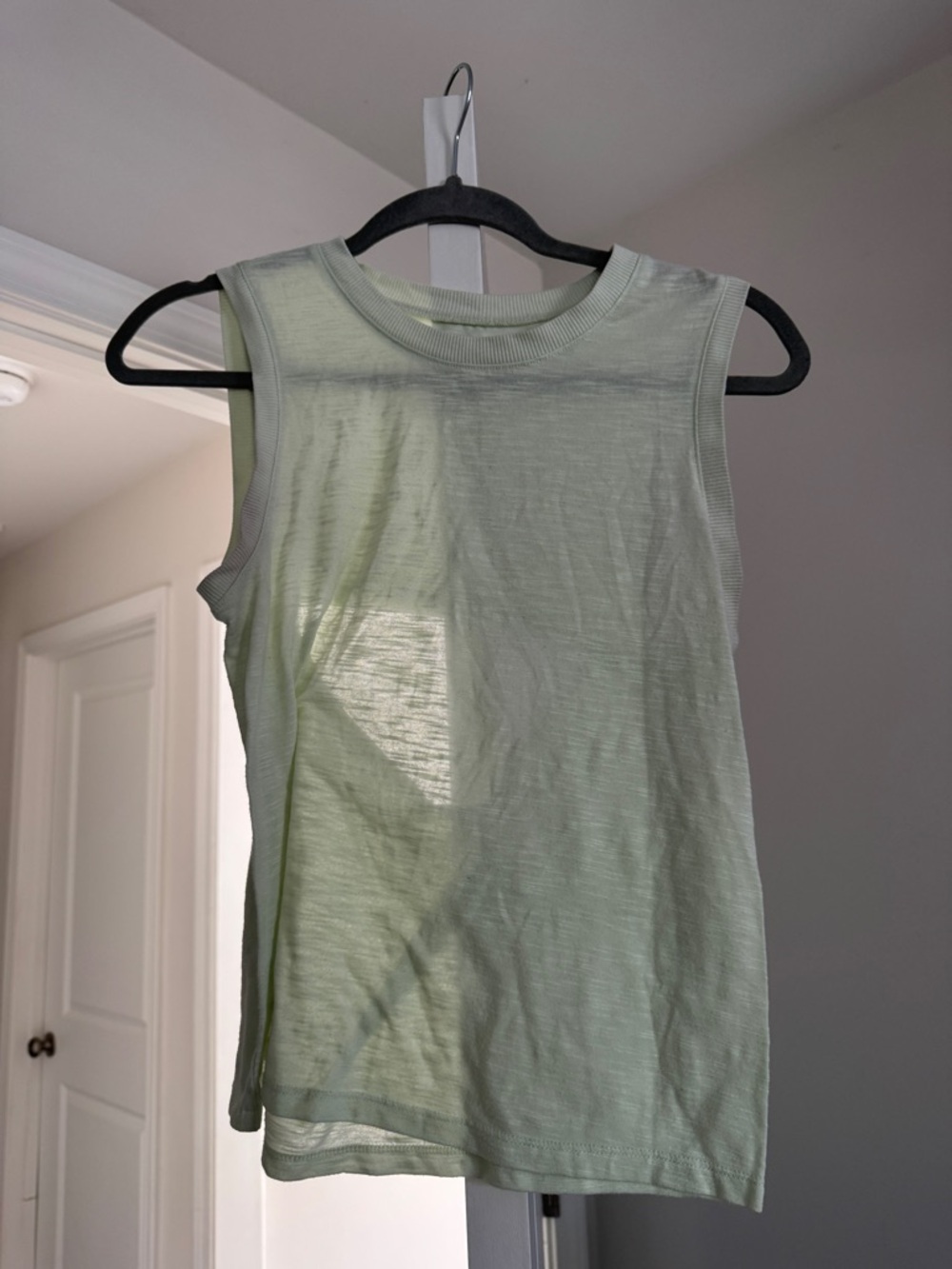 all in motion Pale Green Crewneck Tank Top